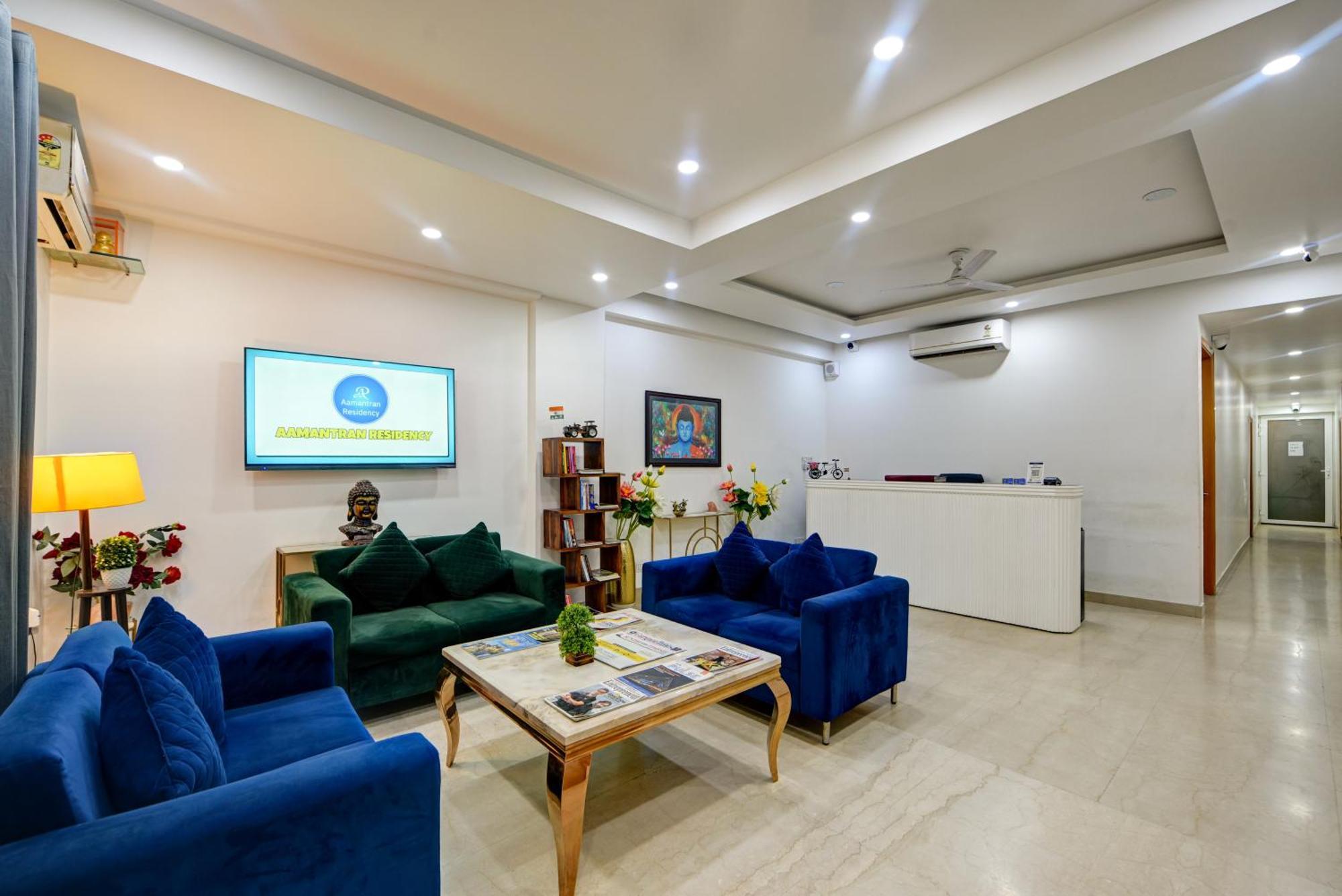Aamantran Residency Hotel, Sohna Road, Sector 49, Gurugram Gurgaon Zewnętrze zdjęcie
